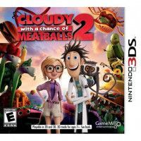   ,      2 (Cloudy white a Chance of Meatballs 2) (Nintendo 3DS)  3DS