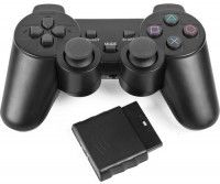    Playstation 2 Wireless Controller Black () WR (PS1/PS2)  Sony PS2