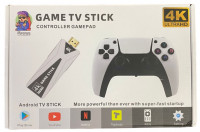   Android Game TV Stick 128 GB + 2   (/) 
