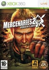 Mercenaries 2: World In Flames (Xbox 360) USED /