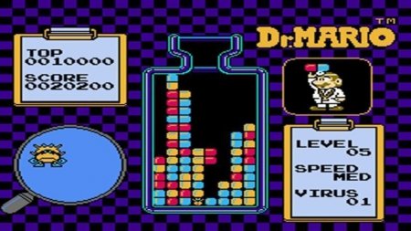   (DR. Mario) (8 bit)   