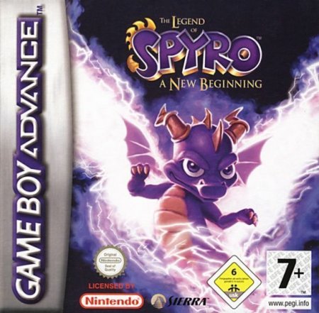 The Legend of Spyro: a New Beginning ( :  )   (GBA)  Game boy