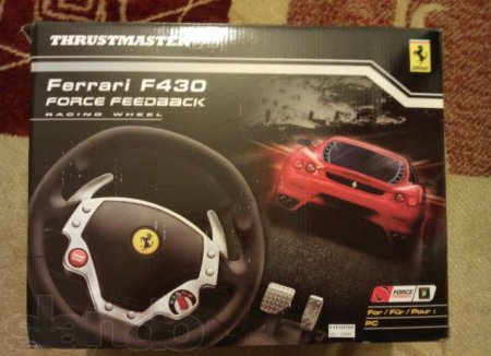    Ferrari F430 Force Feedback Racing Wheel (PC) 