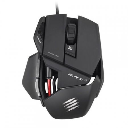   Mad Catz R.A.T.3 Gaming Mouse (Matte Black) (PC) 