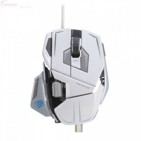   Mad Catz M.M.O.7 Gaming Mouse White (PC) 