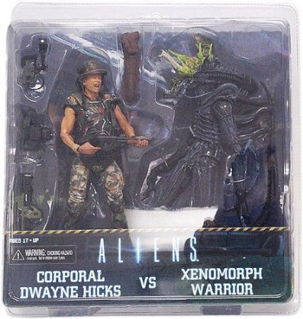      (Aliens 7 Figure Corporal Dwayne Hicks vs Xenomorph Warrior)