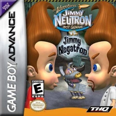 Jimmy Neutron vs Jimmy Negatron   (GBA)  Game boy