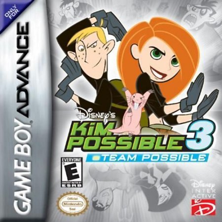 Disney's Kim Possible 3: Team Possible   (GBA)  Game boy