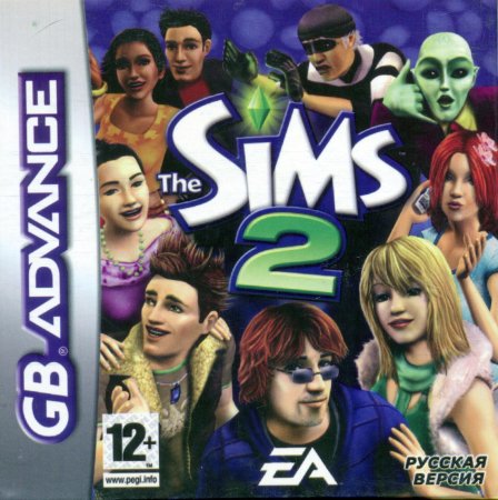 Sims 2   (GBA)  Game boy