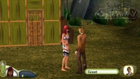  The Sims 2: Castaway () (PSP) USED / 