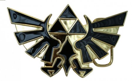      Zelda   (Nintendo Zelda Gold Logo Buckle)