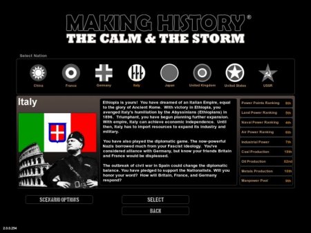 Making History The calm and the storm Box (PC) 