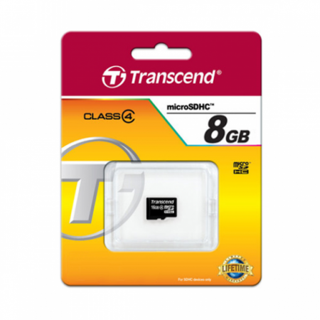 MicroSD   8GB Transcend Class 4   (PC) 