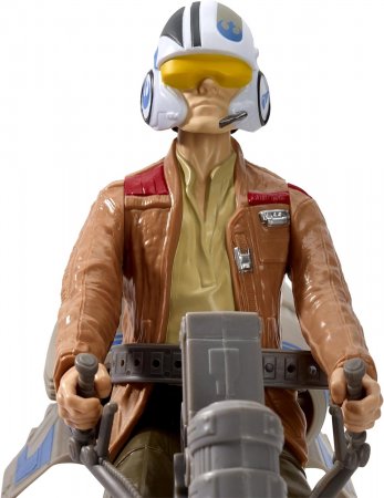   Hasbro: -    (Speeder Bike with Poe Dameron)  :   (Star Wars: The Force Awakens) 30  