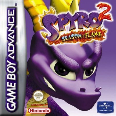 Spyro 2 season of flame ()   (GBA)  Game boy