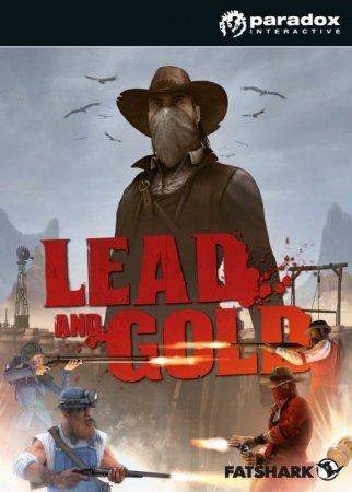 Lead and Gold.    (Gangs of the Wild West) Box (PC) 