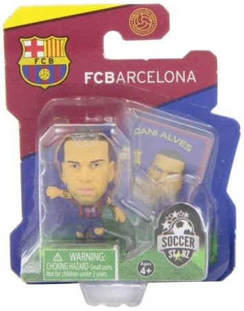      Soccerstarz Barcelona Dani Alves Home Kit (73456)
