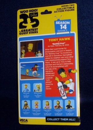    The Simpsons 5 Series 2 Tony Hawk