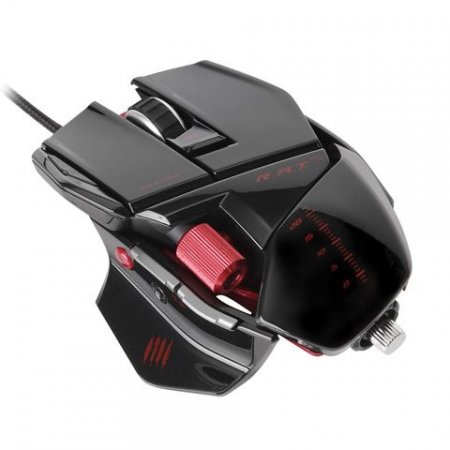   Mad Catz R.A.T.5 Gaming Mouse (Gloss Black) (PC) 