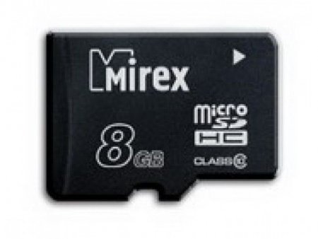 MicroSD   8GB MIREX Class 10 + SD  (PC) 