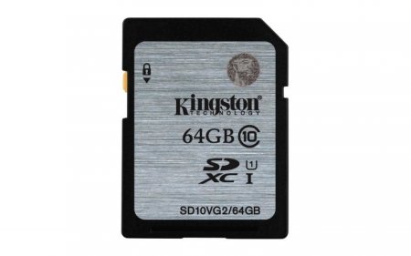 SDXC   64GB Kingston Class 10 UHS-I 45MB/s (PC) 