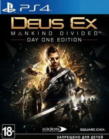  Deus Ex: Mankind Divided Day One Edition (  )   (PS4) Playstation 4