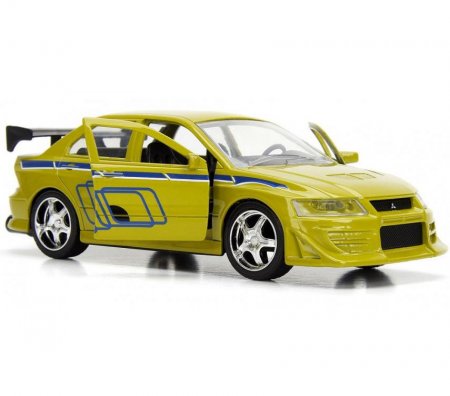  Jada Toys: 2002    VII 1:32 (2002 Mitsubishi Lancer EVO VII 1:32)  (The Fast and the Furious) (99789) 12  
