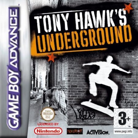 Tony Hawk's Underground   (GBA)  Game boy