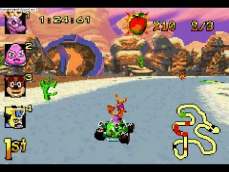   2  1 Cars/Crash Nitro Kart   (GBA)  Game boy