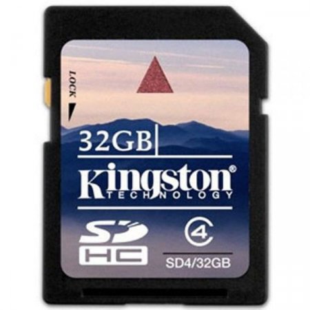 SDXC   32GB Kingston Class 4 (PC) 