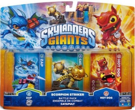 Skylanders Giants:  : Zap, Hot Dog, Capapult