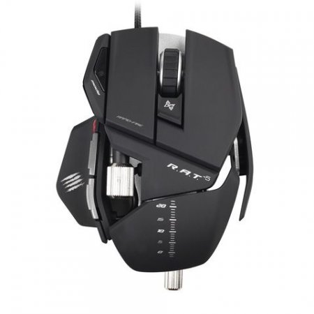   Mad Catz R.A.T.5 Gaming Mouse (Matte Black) (PC) 