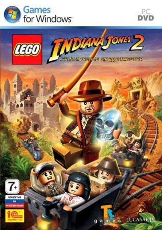 LEGO Indiana Jones 2: The Adventure Continues ( )   Box (PC) 