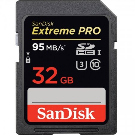 SDHC   32GB Sandisk Class 10 Extreme Pro 95MB/s (PC) 