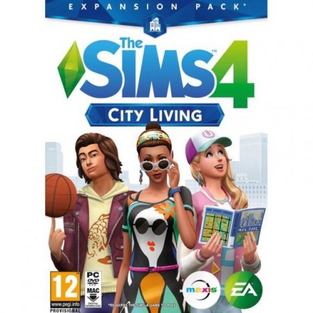The Sims 4 City Living Expansion Pack Box (PC) 