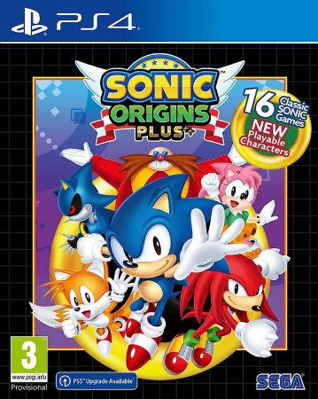  Sonic Origins Plus Day One Edition (  )   (PS4/PS5) Playstation 4