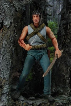    (John Rambo)        :   (Rambo: First Blood)