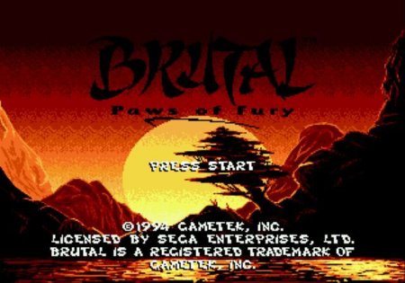 Brutal Paws of Fury (16 bit) 