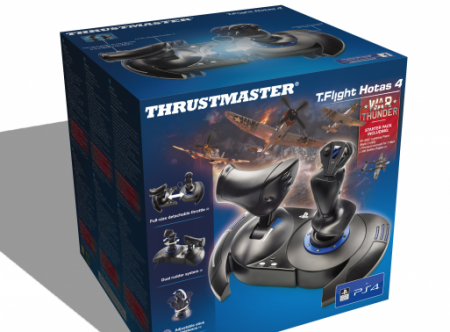  Thrustmaster T-Flight Hotas 4 and WT Starter Pack 