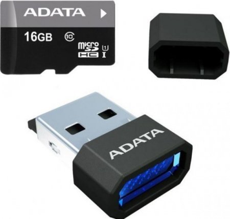MicroSD   32GB A-DATA Class 10 Premier UHS-I +micro USB reader V3 (PC) 