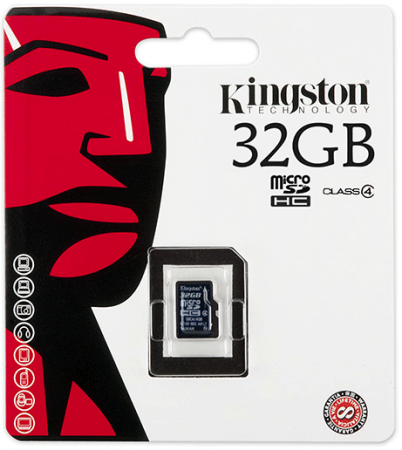 MicroSD   32GB Kingston Class 4   (PC) 