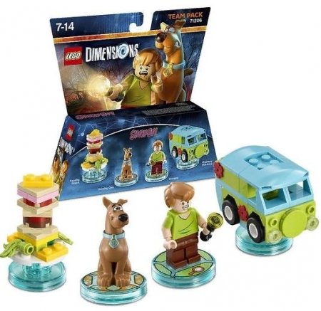 LEGO Dimensions Team Pack Scooby Doo (Scooby Snack. Scooby-Doo, Shaggy, Mystery Machine) 