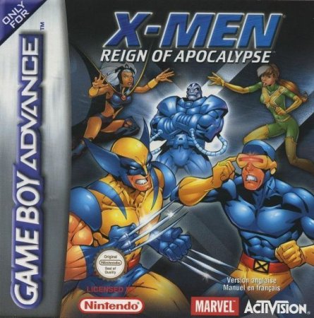 X-Men Reign of Apocalypse   (GBA)  Game boy