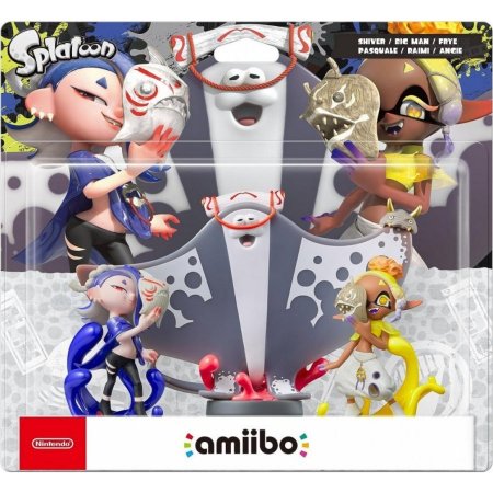 Amiibo:  : ,    (Shiver, Big Man and Frye) ( Splatoon 3)  Nintendo Switch