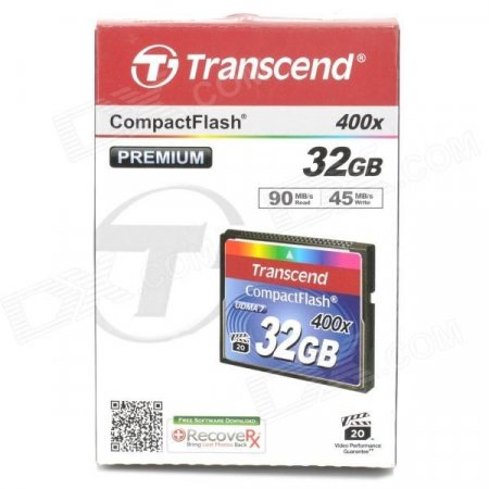 CF   Transcend 32GB 400x 