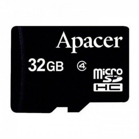 MicroSD   32GB Apacer Class 4 + SD  (PC) 