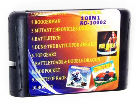   10  1 AC10002 Duke Nukem 3D/BoogerMAn/Doom Troopers/Battletech   (16 bit) 