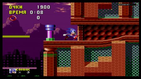   (Sonic The Hedgehog)   (16 bit) 