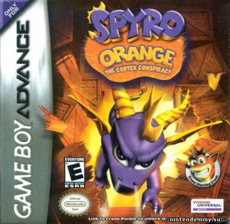 Spyro Orange The Cortex Conspiracy ()   (GBA)  Game boy