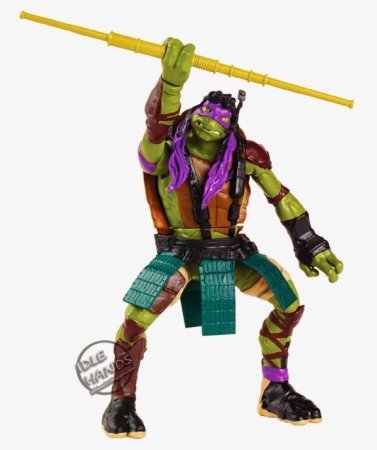   Turtles Movie Deluxe Action Figure (Combat Warrior Leonardo) Asst